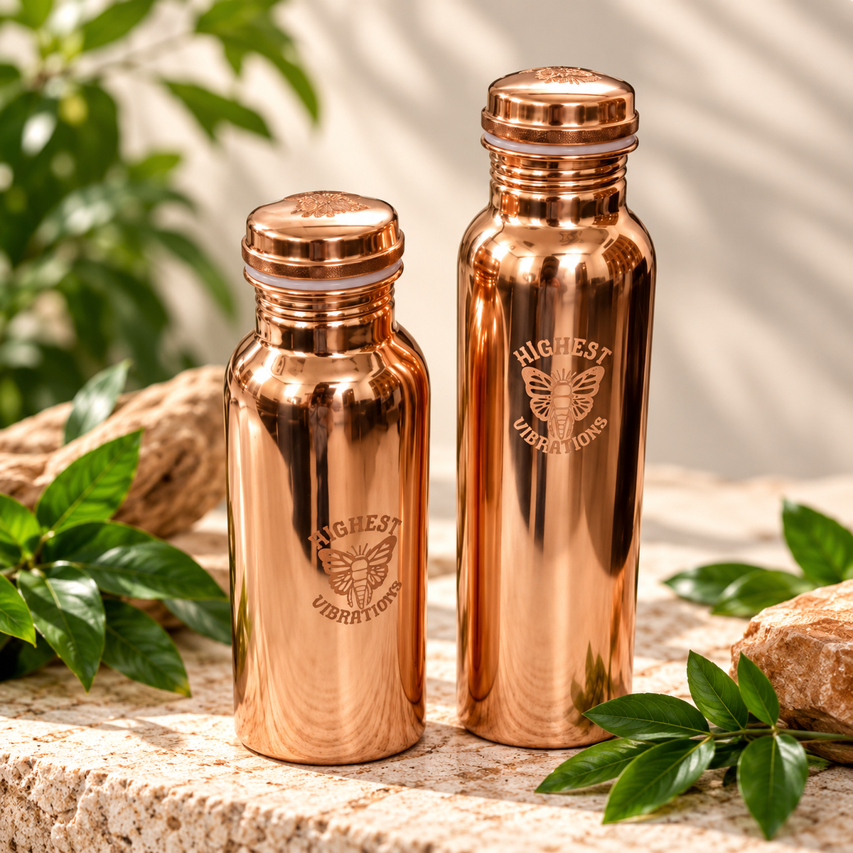 Pure Copper Eco-Friendly Leak Proof Water Bottle