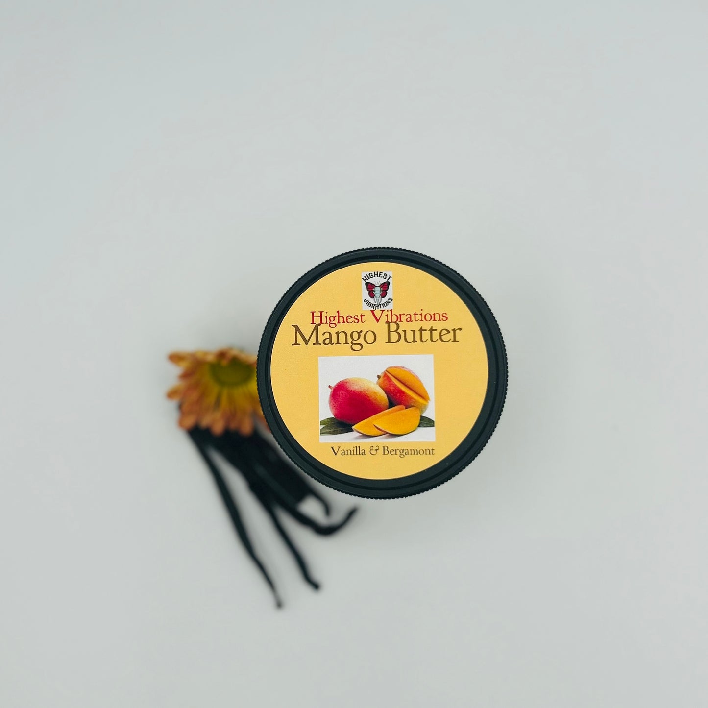 Organic Mango Butter Vanilla and Bergamot