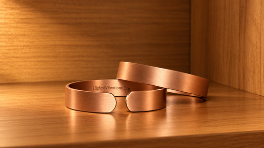 99.9% Pure Copper Magnetic Wellness Bracelets – 6 Magnets