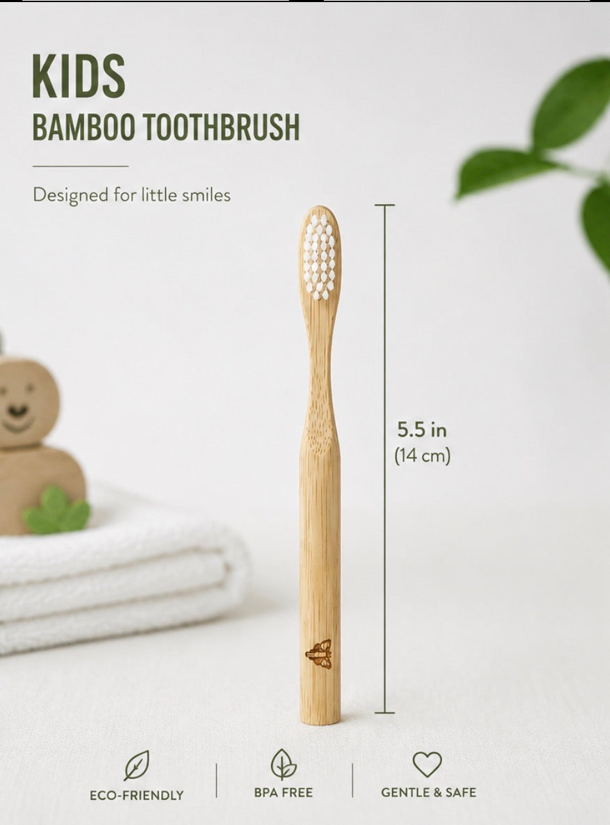 Highest Vibrations Exclusive Kids Bamboo Toothbrushes