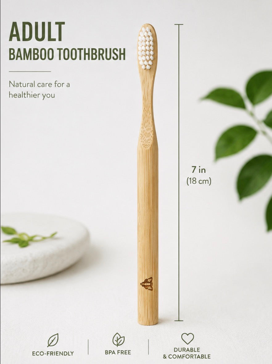 Highest Vibrations Exclusive Adult Bamboo Toothbrush