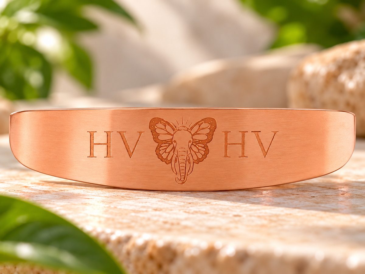 Highest Vibrations Exclusive Copper Tongue Scrapers