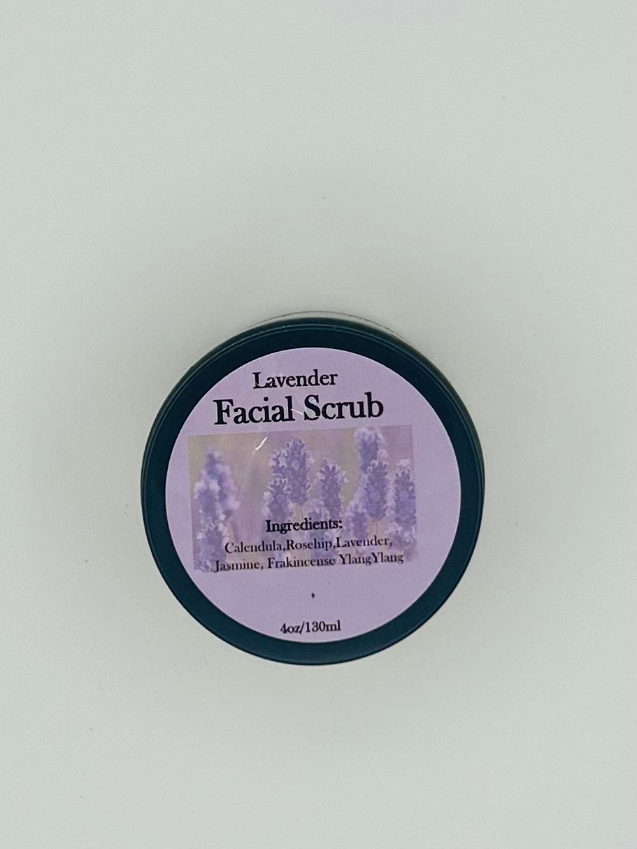 Lavender Facial Scrub