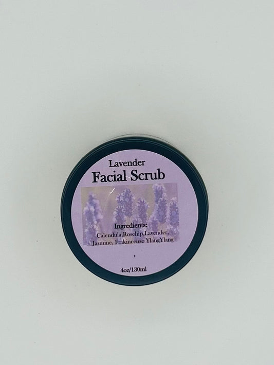 Lavender Facial Scrub
