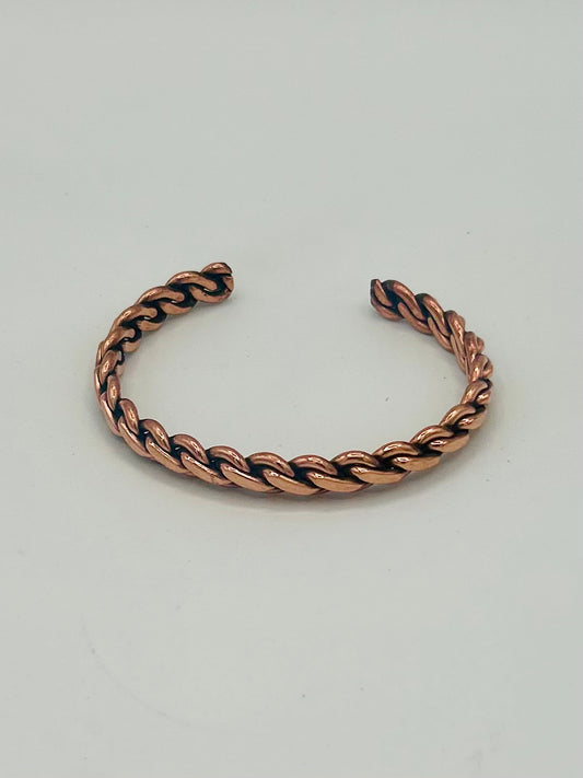 Copper Bracelet- Twisted