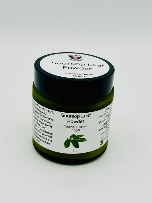 Benin, West Africa Soursop Leaf Powder